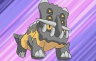 Bastiodon in the anime. (Image via The Pokemon Company)